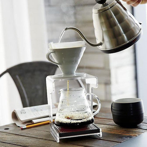 Tiamo V02 White Ceramic Coffee Dripper